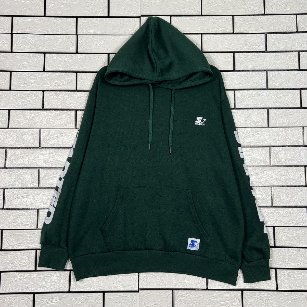 Starter STARTER Sleeve Big Logo Pullover Hoodies #4104-C187 Size US XL / EU 56 / 4 - 3 Thumbnail
