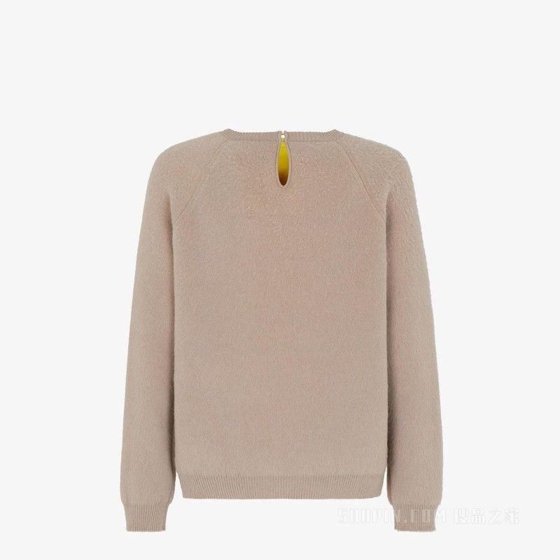 o1loc1c0124 Pullover in Beige