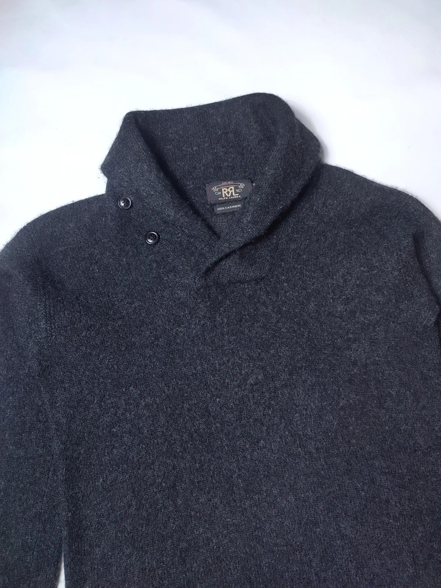 RRL Ralph Lauren RRL Polo Ralph Lauren Fuzzy Cashmere Sweater Size US S / EU 44-46 / 1 - 3 Thumbnail