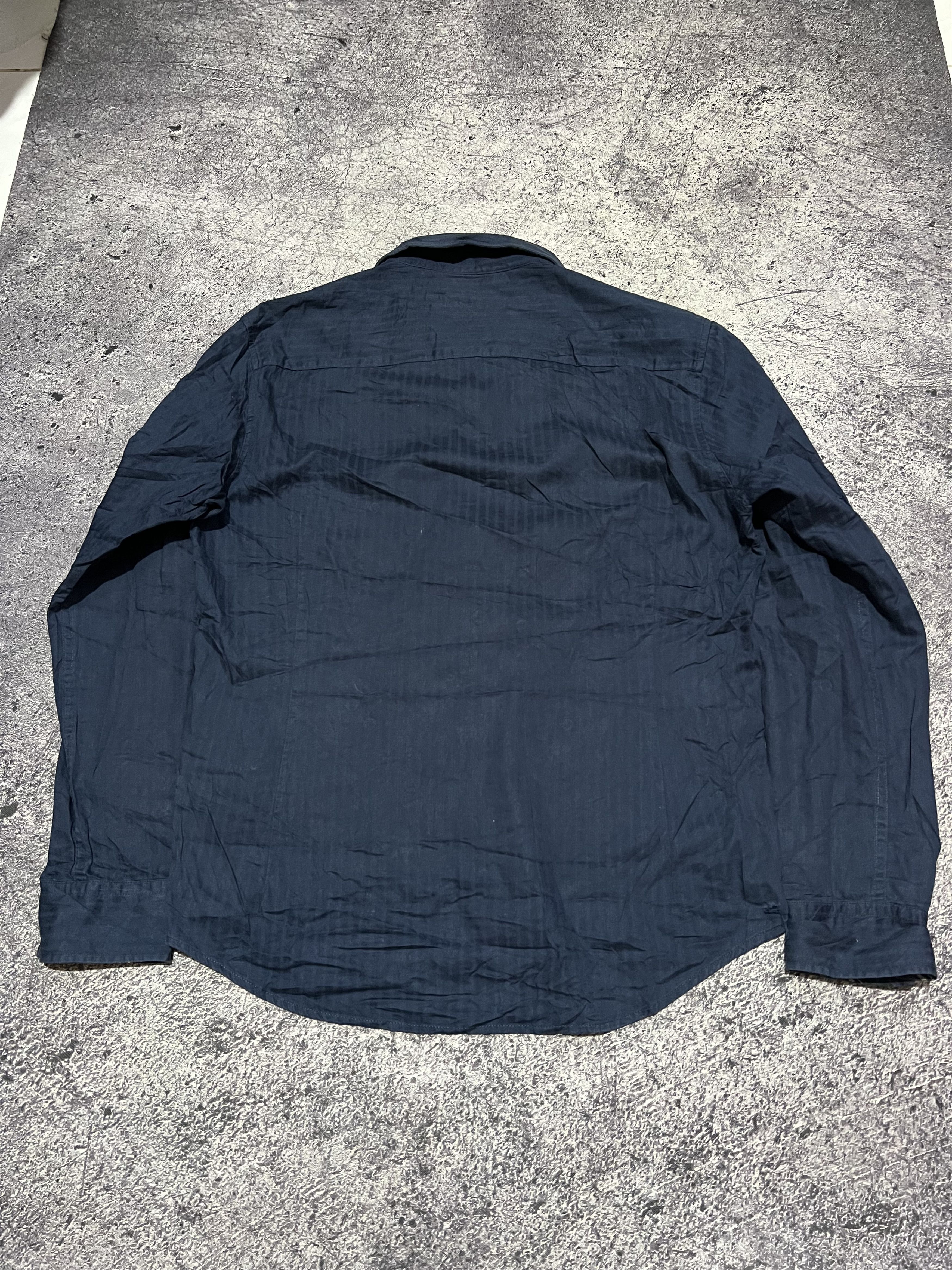 Comme des Garcons 2000s Japanese Yohji Pattern Longsleeve Shirt y2k Lgb Ifsix Size US M / EU 48-50 / 2 - 6 Thumbnail