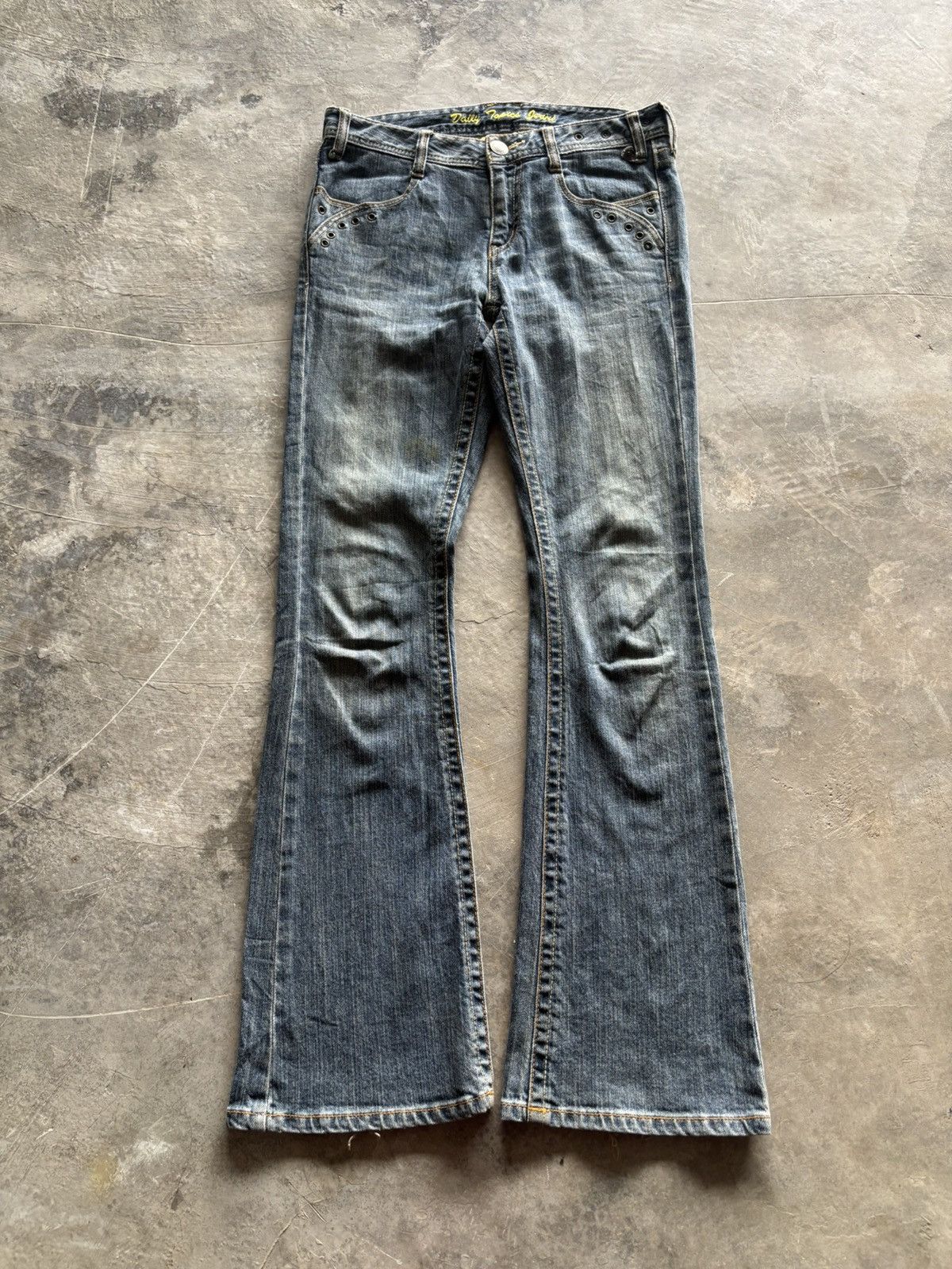 Hysteric Glamour sick flared daily topics japanese jeans punk
