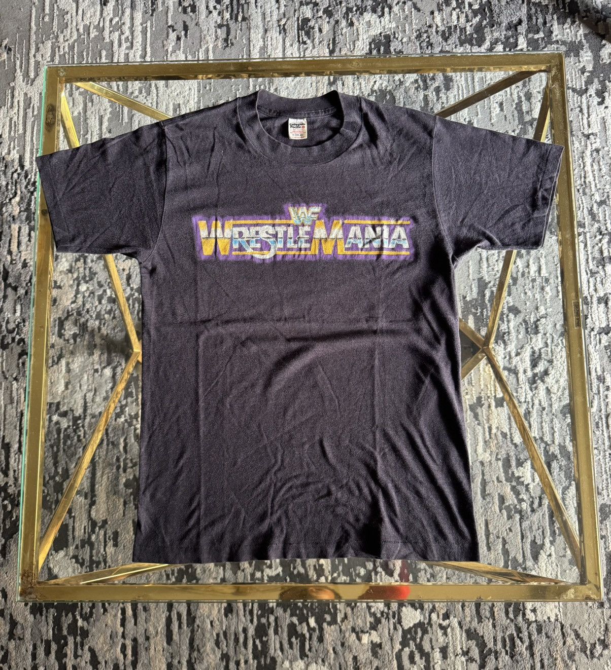Vintage × WWF Vintage 80s WWF PS01 Size US M / EU 48-50 / 2 - 1 Thumbnail