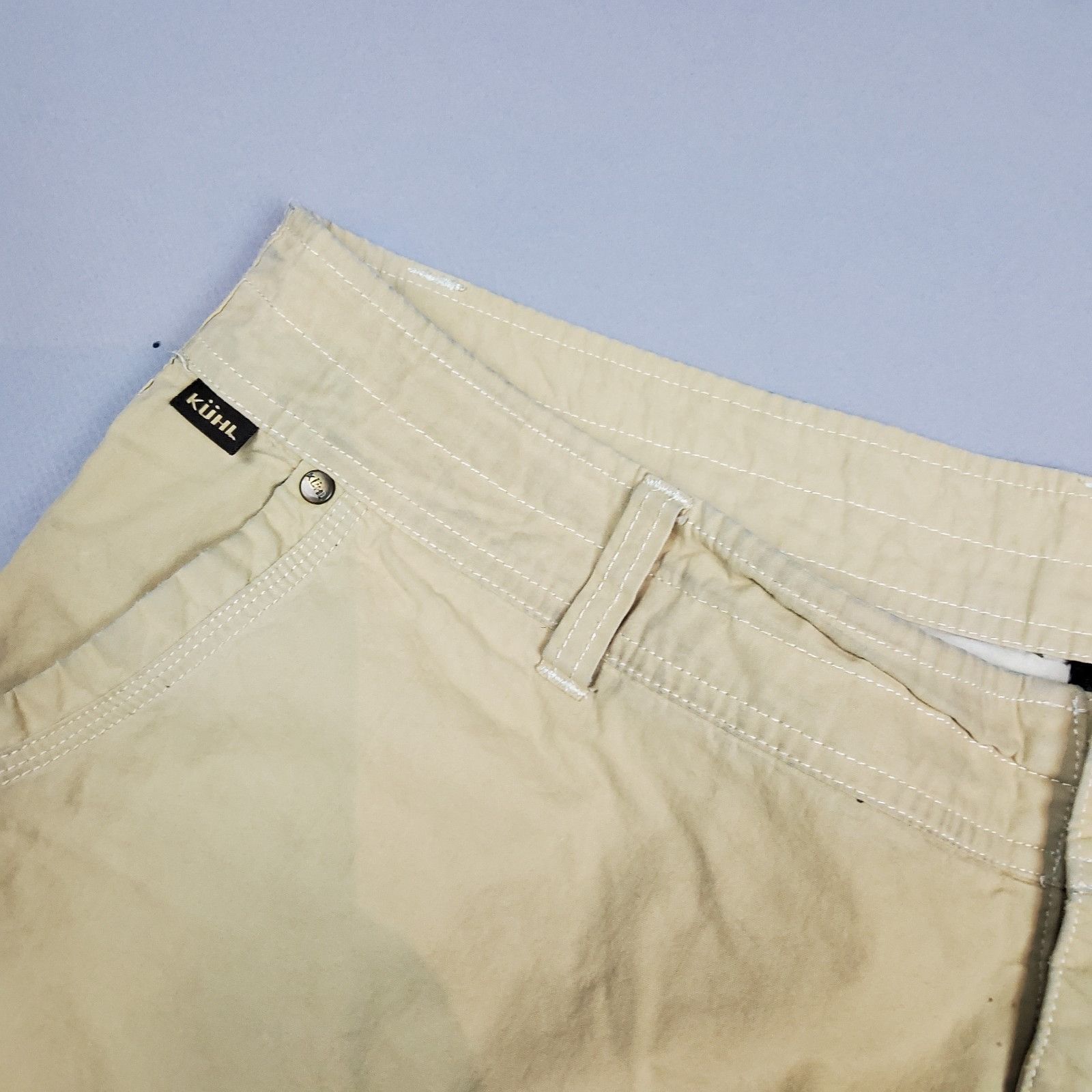 Kuhl Kuhl Ramblr Men's Size 40 Shorts Outdoor Hiking Khaki 5 Pock Size US 40 / EU 56 - 4 Thumbnail