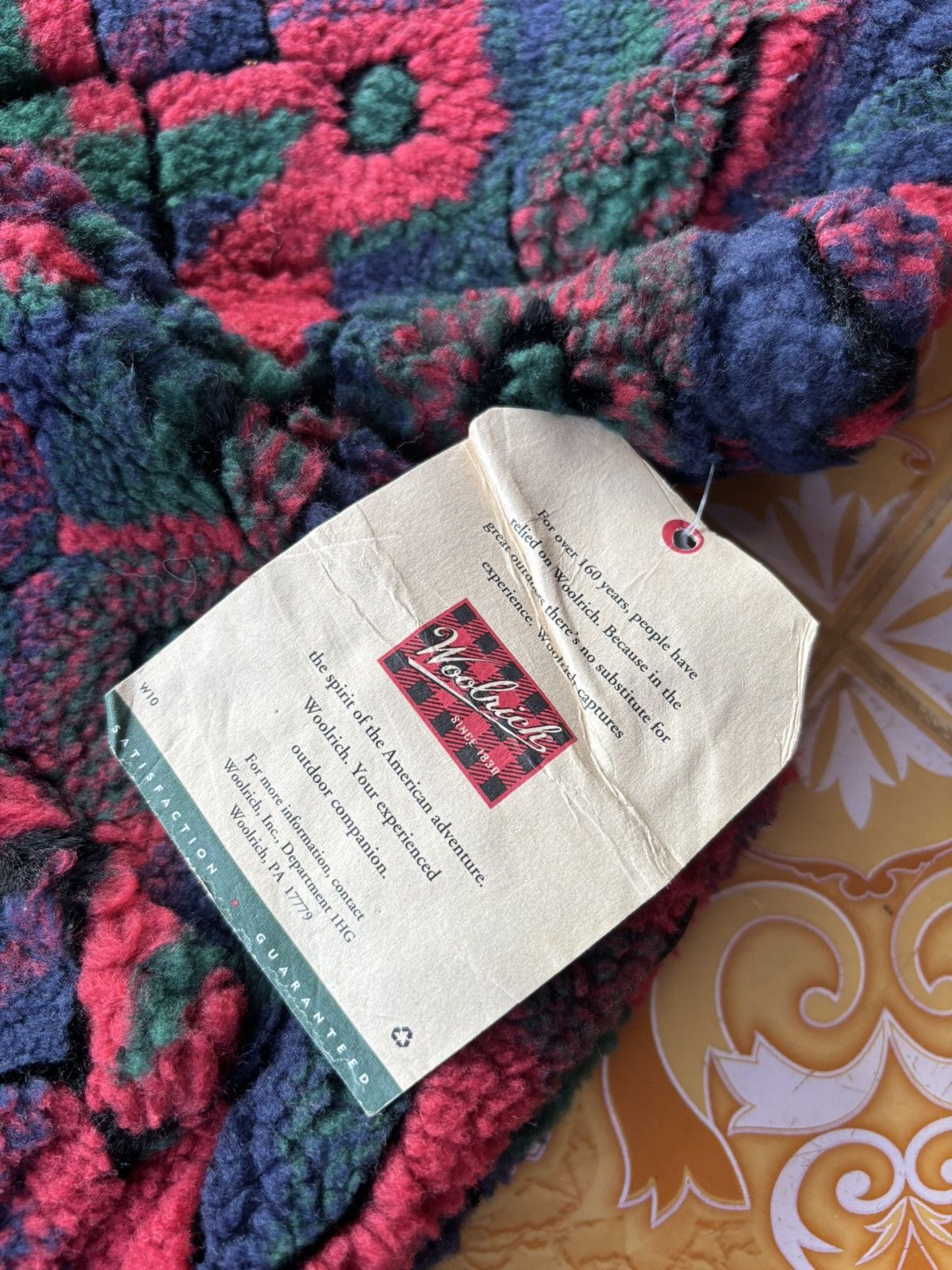 Woolrich Woolen Mills Vintage 1990s Woolrich Aztec Navajo Blanket Jacket Size US M / EU 48-50 / 2 - 21 Thumbnail