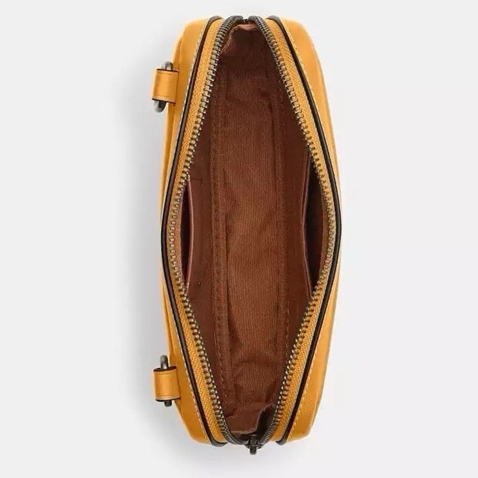Coach NWT COACH Crossbody CM170 Shoulder Bag Leather Mustard Size ONE SIZE - 9 Thumbnail