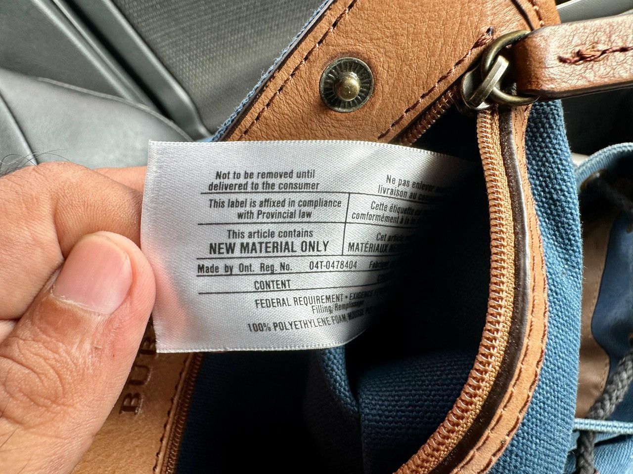 Burberry Authentic Burberry Check Tactical Nylon Small Rucksack Size ONE SIZE - 8 Thumbnail