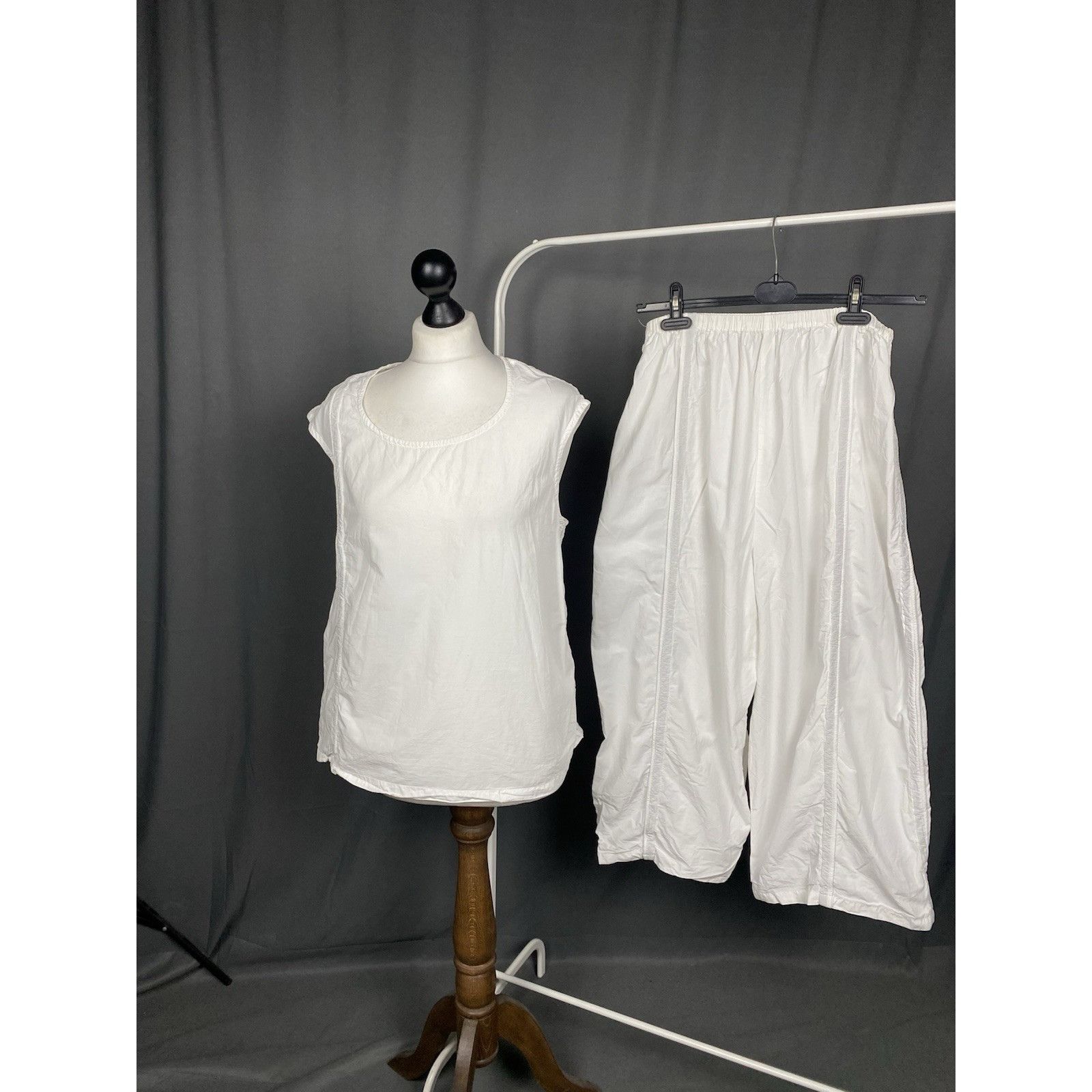 Rundholz Rundholz Women's White 2 Piece Lounge Set Size L Size L / US 10 / IT 46 - 2 Thumbnail