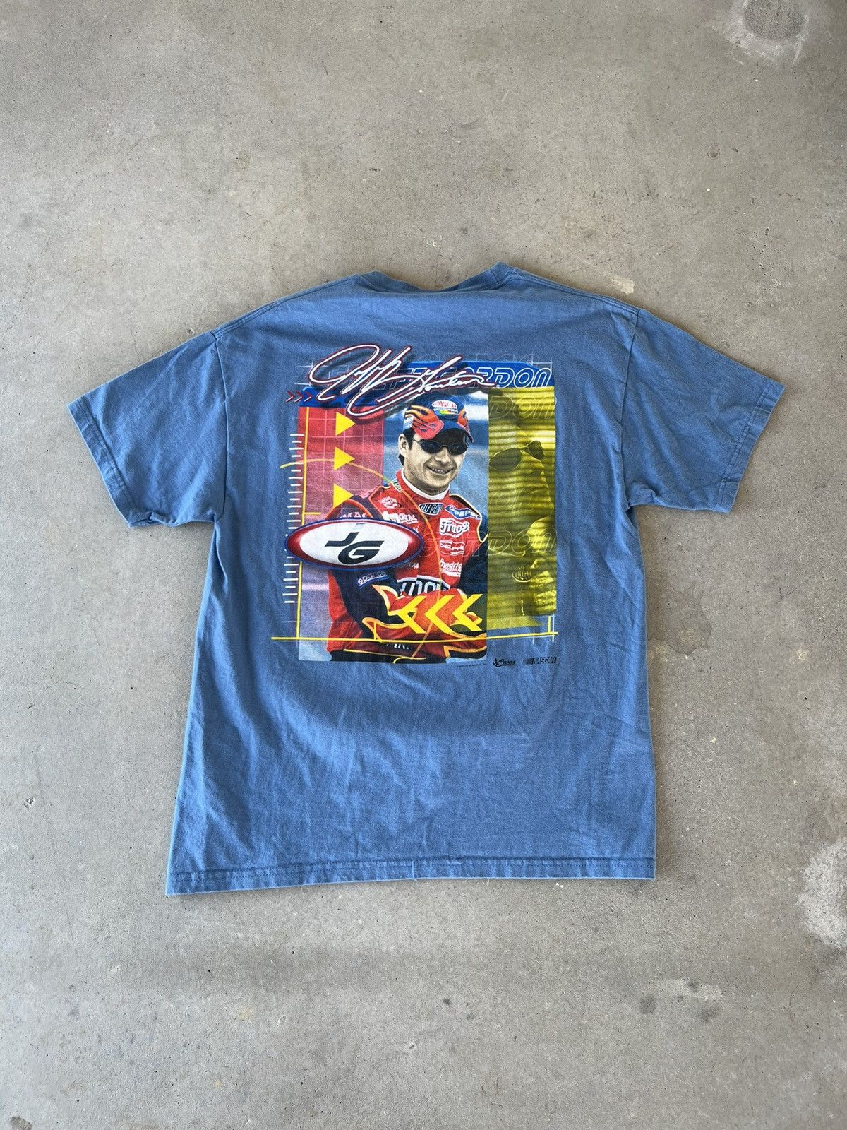 Chase Authentics Vintage 90s Jeff Gordon Nascar T-Shirt Size US L / EU 52-54 / 3 - 2 Thumbnail