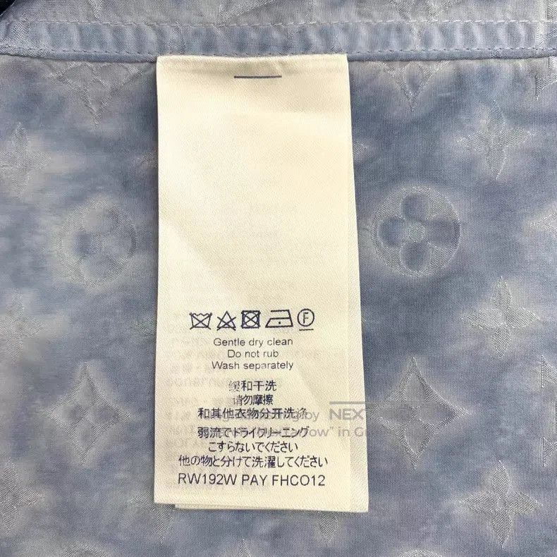 Louis Vuitton Louis Vuitton Blue logo, full print, hooded, drawstring zi Size XS / US 0-2 / IT 36-38 - 7 Thumbnail