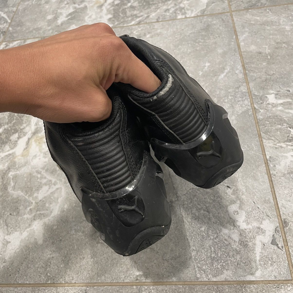 Japanese Brand Puma 90s flat bottes Moto Leather Boots Boxing Wrestling Size US 11 / EU 44 - 3 Thumbnail