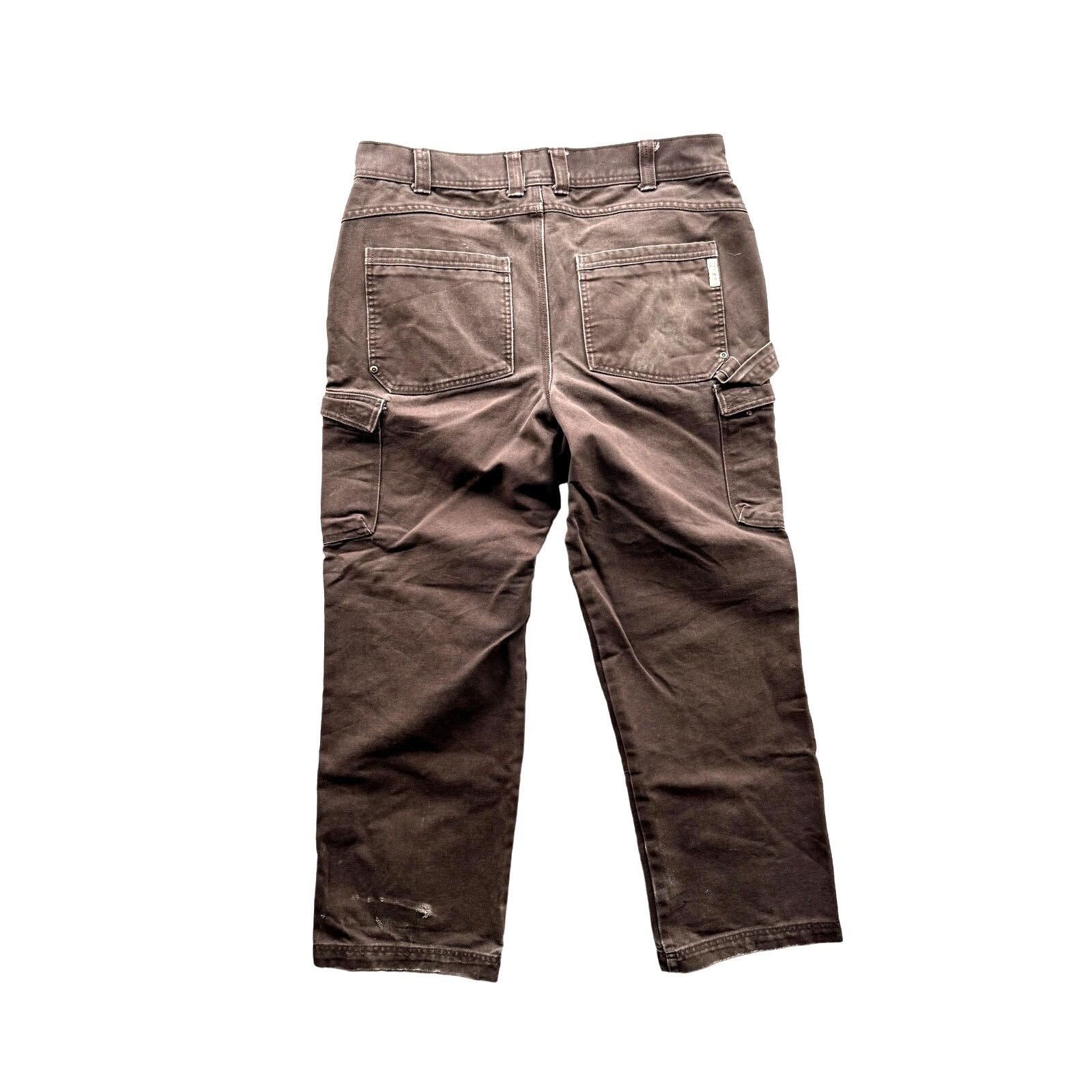 Cabelas × Vintage 2000's Cabela's Brown Double Knee Carpenter Cargo Pants Size US 36 / EU 52 - 3 Thumbnail