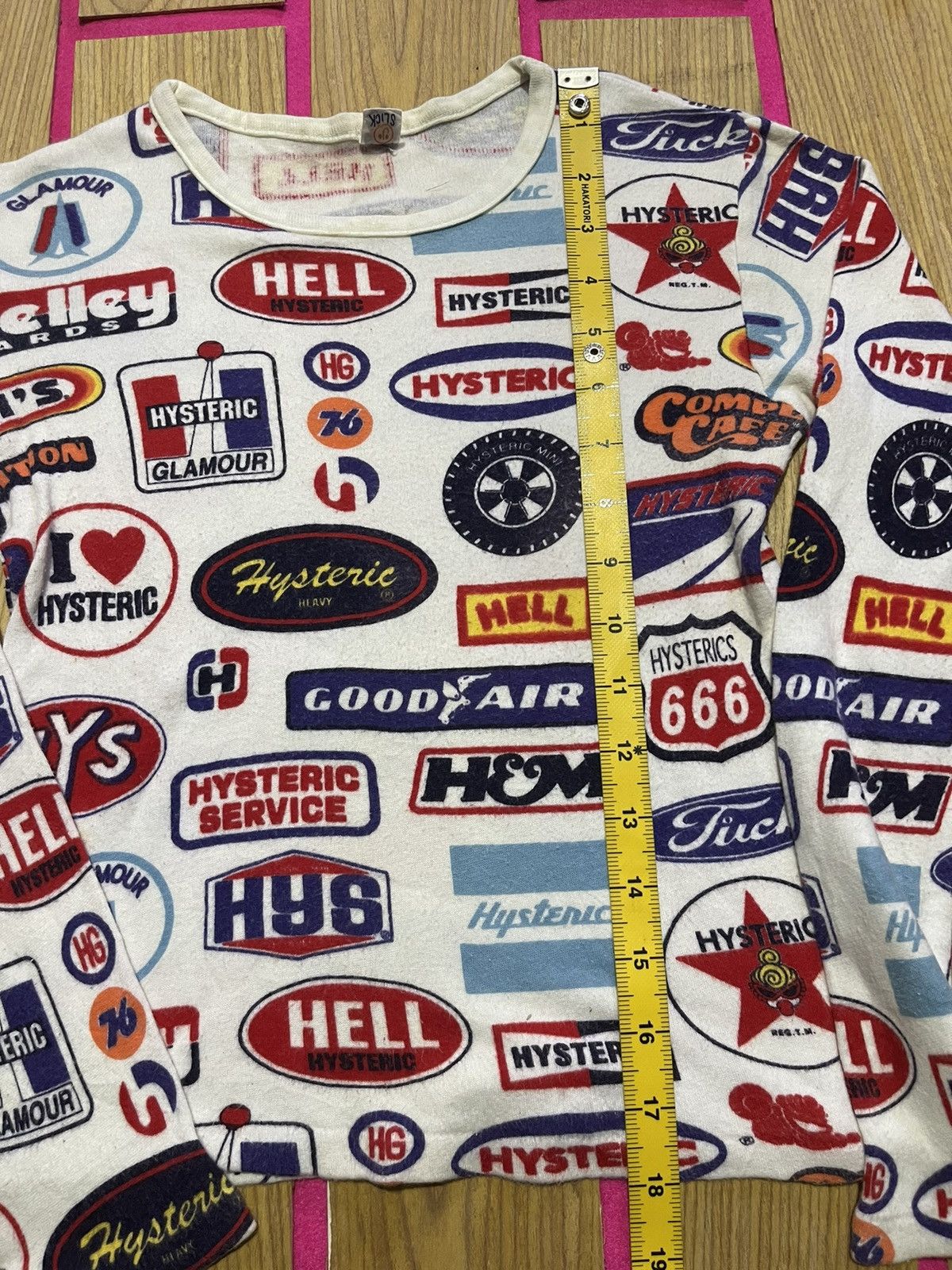 Hysteric Glamour HYSTERIC GLAMOUR KIDS long sleeve tshirt Size US S / EU 44-46 / 1 - 8 Thumbnail