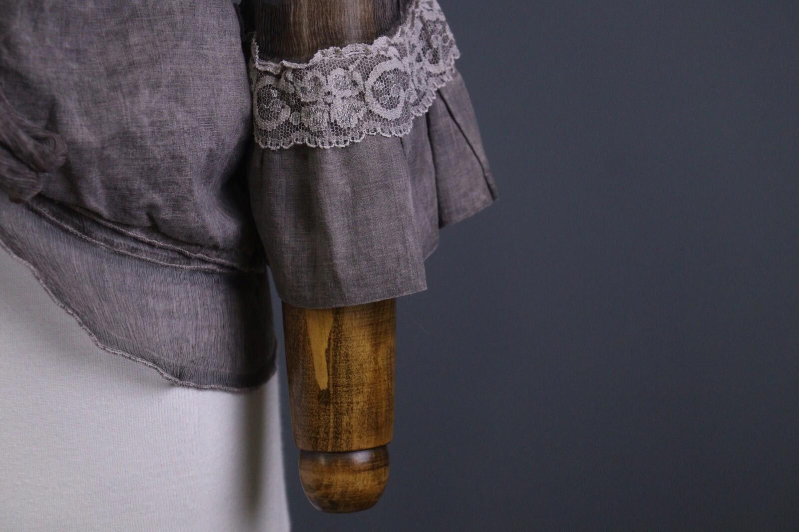 Designer VTG Elisa Cavaletti Brown 100% Silk Blazer Top Size S Size S / US 4 / IT 40 - 4 Thumbnail