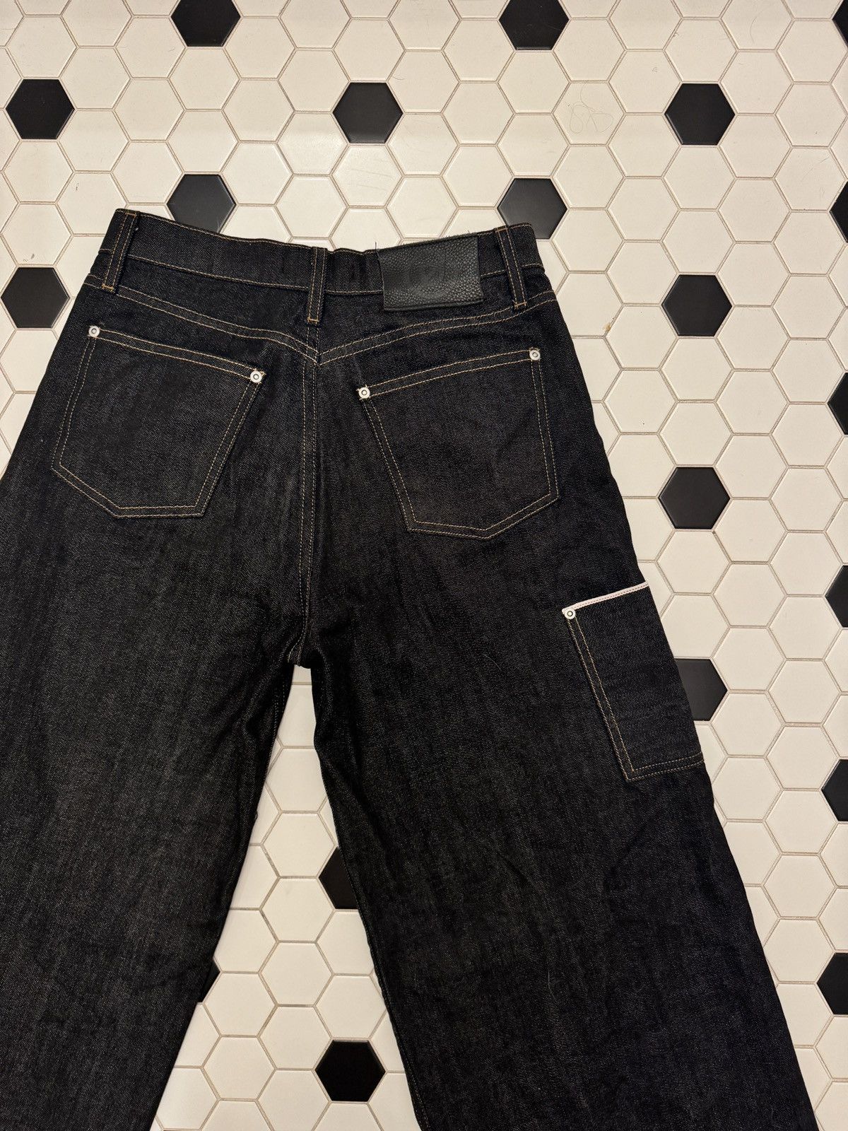 Other DISCONT’D Dark-wash Japanese Selvedge Jeans Size US 28 / EU 44 - 3 Thumbnail