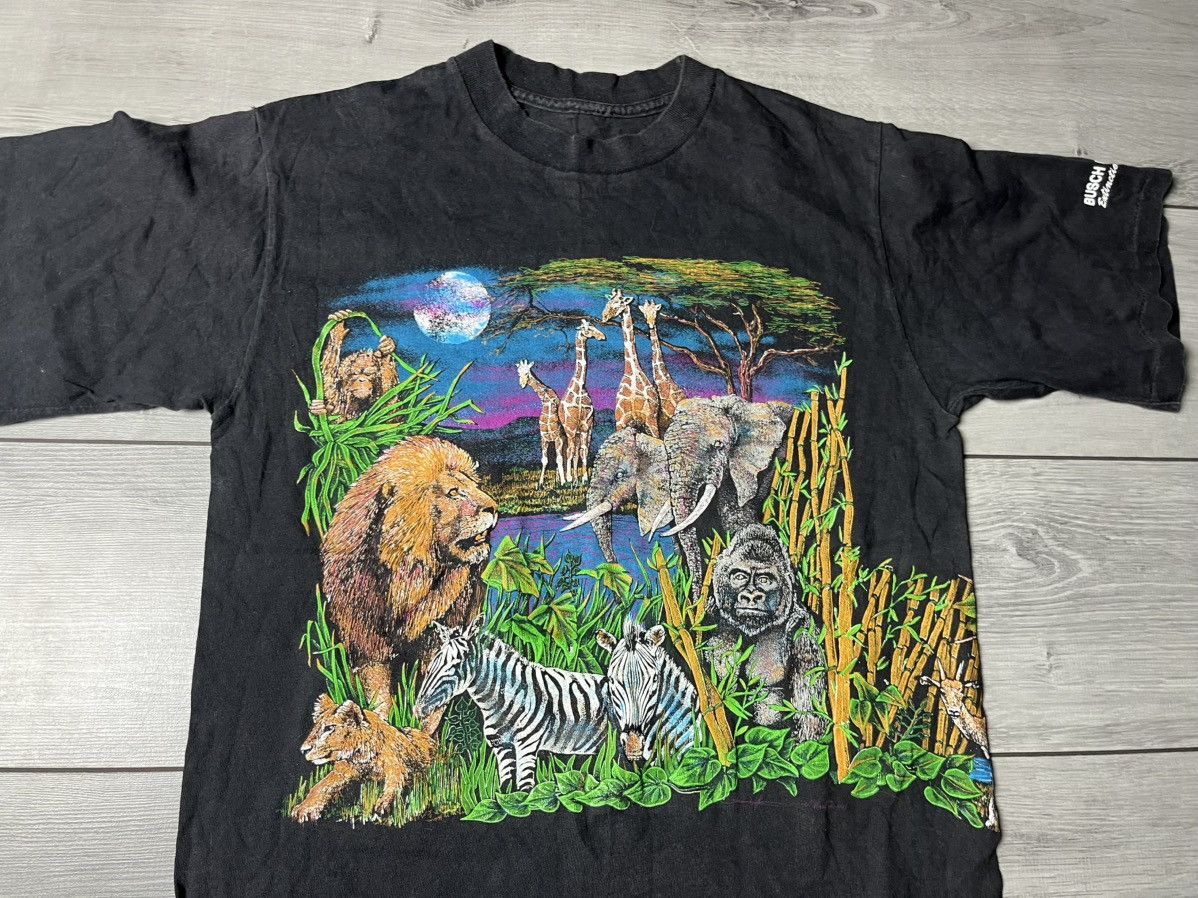 Band Tees Hazelwood Premo Jungle Wrap Graphic T Shirt Single Stitch Size US M / EU 48-50 / 2 - 3 Thumbnail