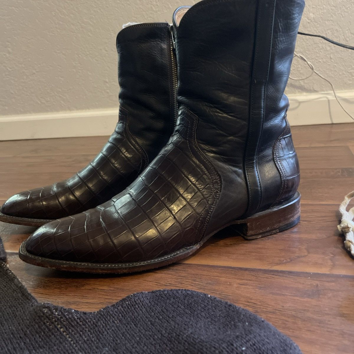 Lucchese Rare Lucchese Cowboy Boot 10 Elliot Nile crocodile Western Size US 10 / EU 43 - 3 Thumbnail