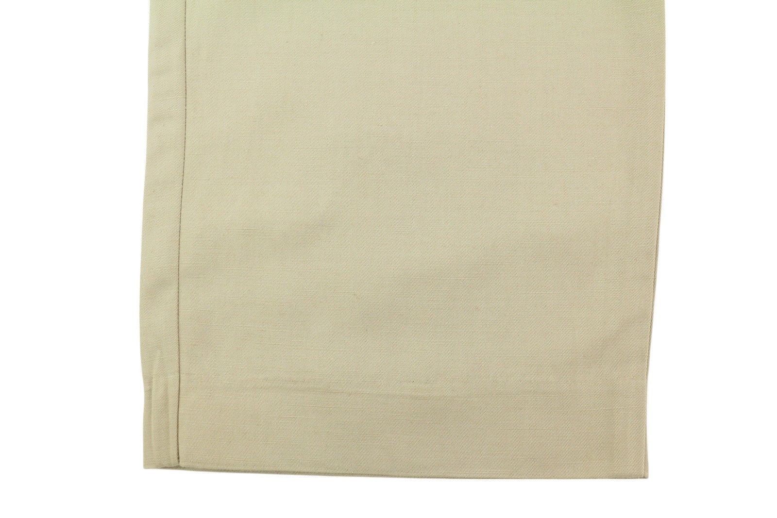 Calvin Klein DYED TENCEL TAPERED W34/L32 Brown Linen Trousers 85288 Size US 34 / EU 50 - 10 Thumbnail