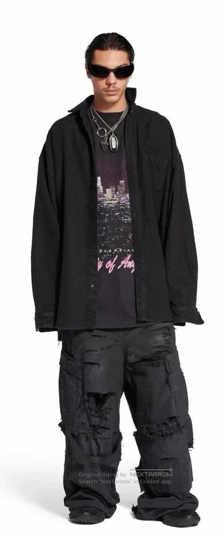 Balenciaga Balenciaga size XS Multi-layered destroyed cargo pants Size US 30 / EU 46 - 5 Thumbnail