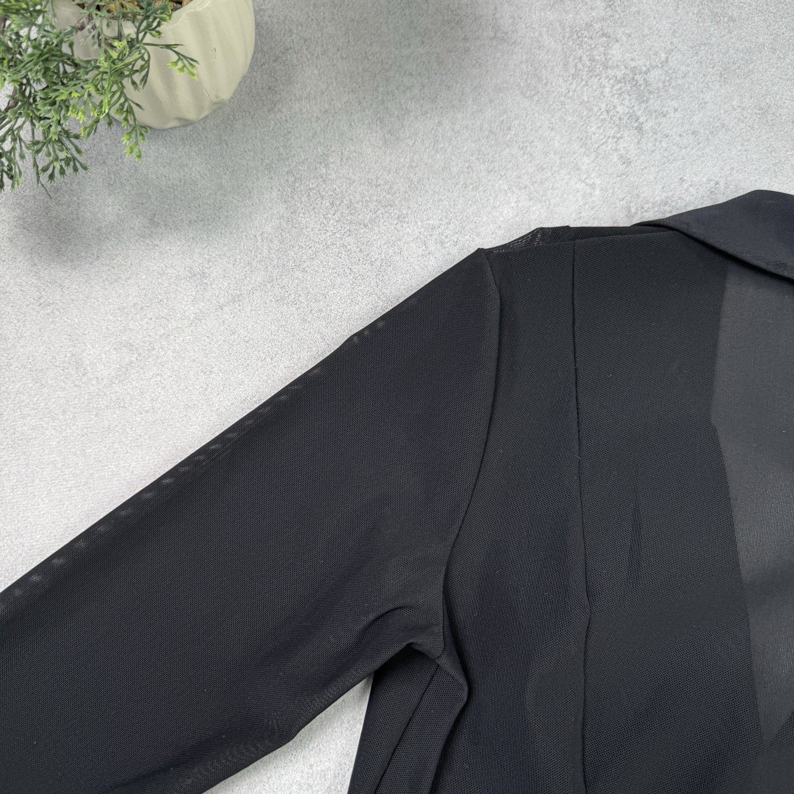 Morgan De Toi Morgan De Toi Women Light Jacket Blazer Black Avant Gard Size S / US 4 / IT 40 - 17 Thumbnail