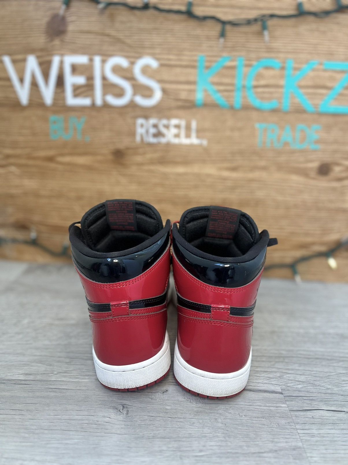 Jordan Brand Jordan 1 patent bred Size US 8.5 / EU 41-42 - 6 Thumbnail