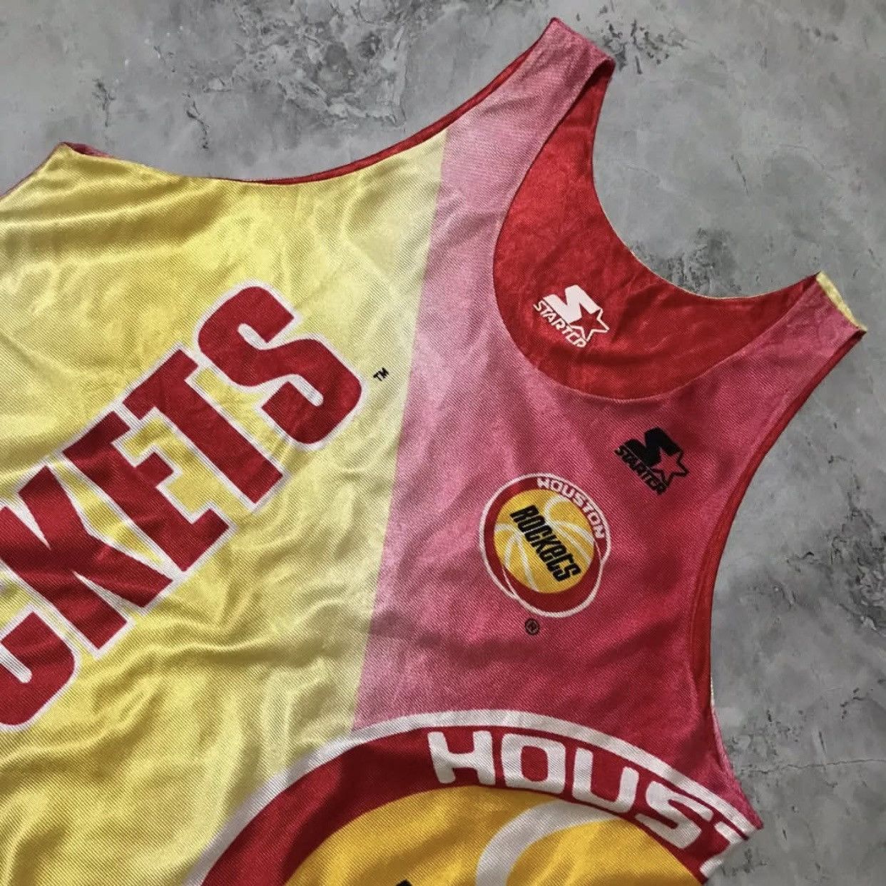 Starter Vintage NBA Houston Rockets Reversible Jersey by Starter Size US L / EU 52-54 / 3 - 5 Thumbnail