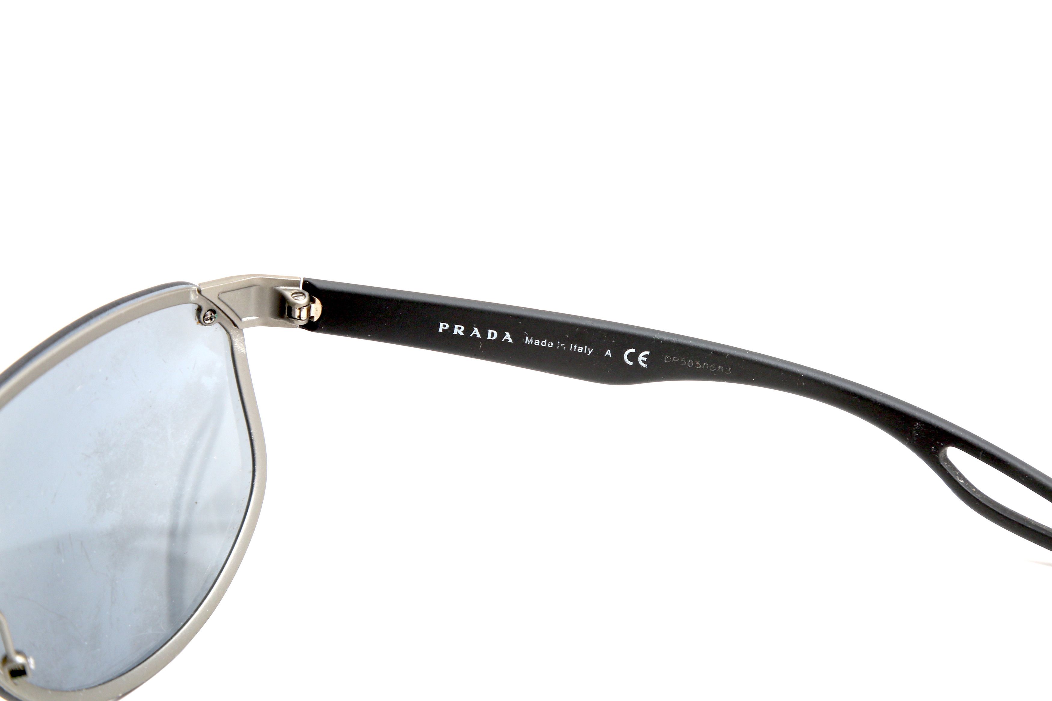Prada Prada Aviator Sunglasses Size ONE SIZE - 6 Thumbnail