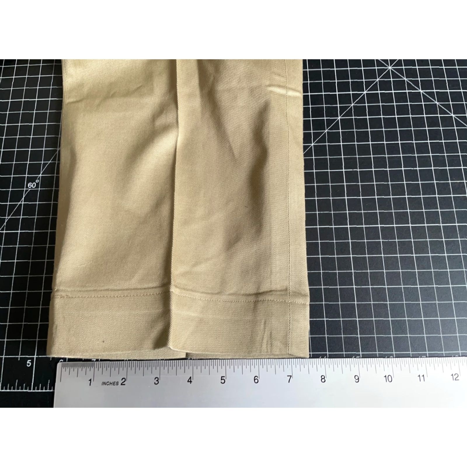 Vintage VINTAGE Tennessee Overall Co. Army Chino Pants Men 28x28 Beige 70s US Military 8.2 oz. Uniform Twill Cotton Straight Front Zip Plaid Pockets Size US 28 / EU 44 - 7 Thumbnail