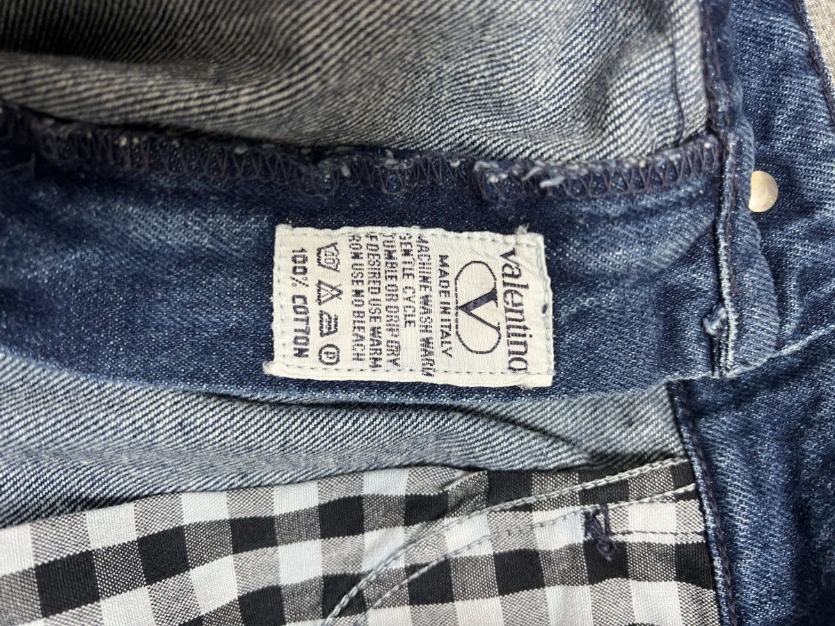 Valentino Valentino midi skirt L denim Size 33" - 5 Thumbnail