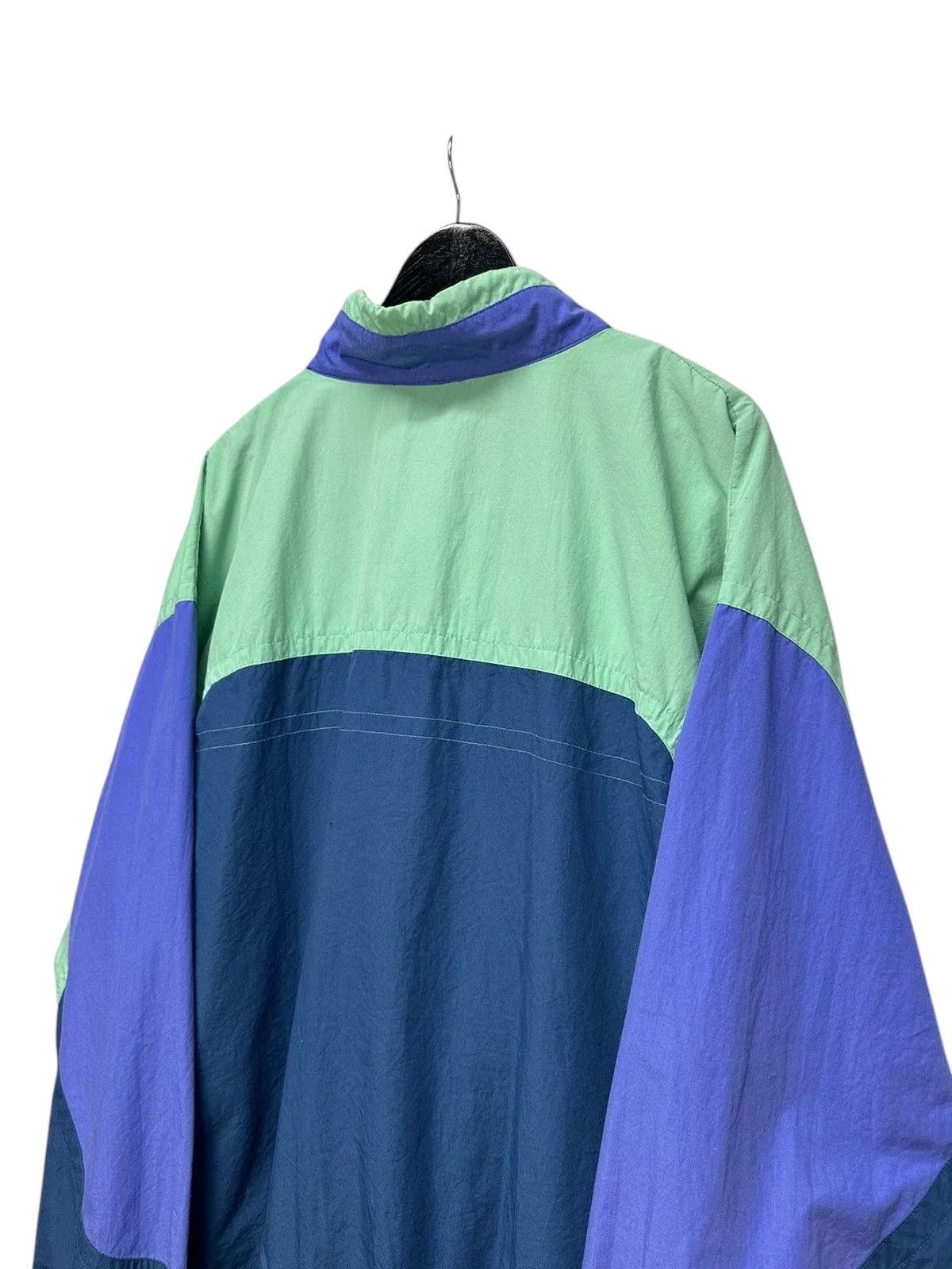 Vintage Nike blue 90s nylon baggy light jacket vintage y2k style Size US XL / EU 56 / 4 - 14 Thumbnail