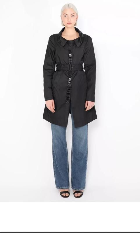 Prada PRADA COAT WITH RHINESTONES Size M / US 6-8 / IT 42-44 - 1 Thumbnail