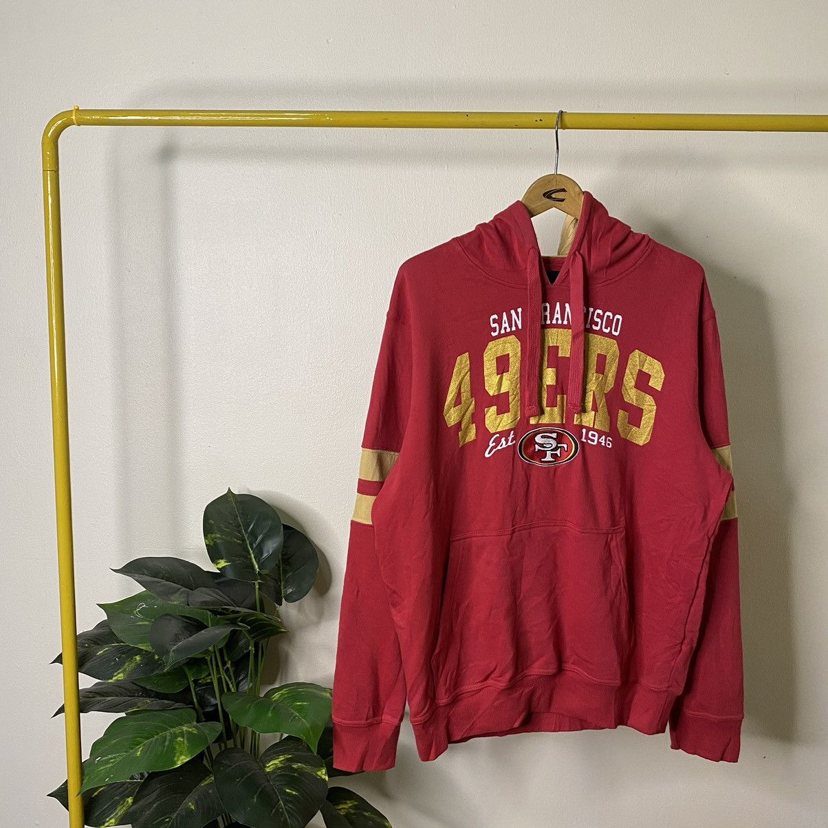 NFL × Vintage Vintage Y2K San Francisco 49 Ers NFL Pullover Hoodie Size US M / EU 48-50 / 2 - 1 Thumbnail
