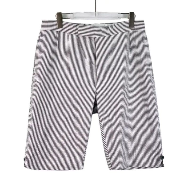 Thom Browne Thom Browne Striped Cotton Men's Shorts 0089 Size US 28 / EU 44 - 1 Thumbnail