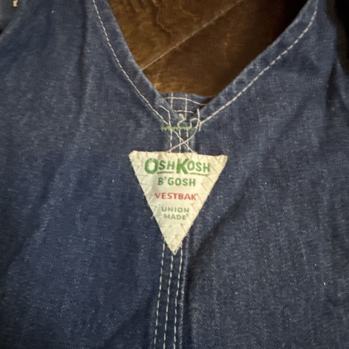 Oshkosh OshKosh B'gosh Union USA Sanforized Vestbak Denim Overalls Size US 44 / EU 60 - 7 Thumbnail
