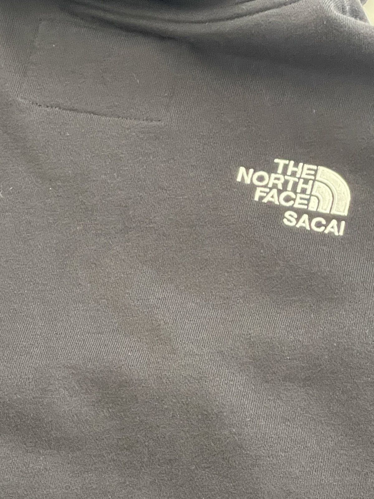 Sacai x The North Face Side Zip Panel Hoodie