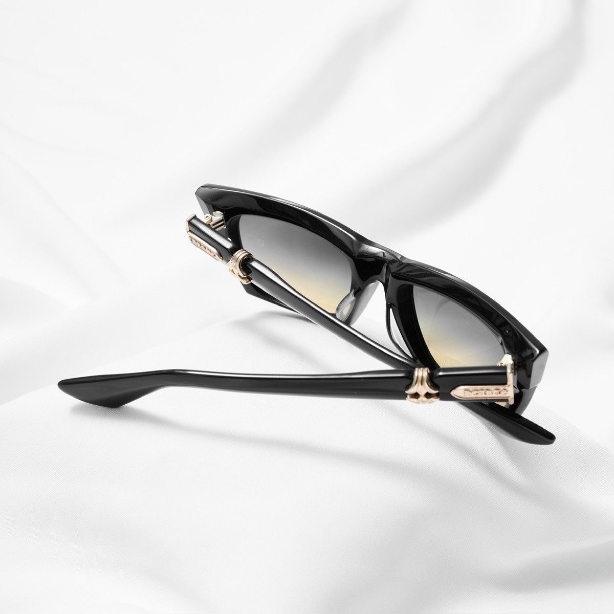 Chrome Hearts CHROME HEARTS CLITERALLY BLACK -18KGP SUNGLASSES Size ONE SIZE - 7 Thumbnail