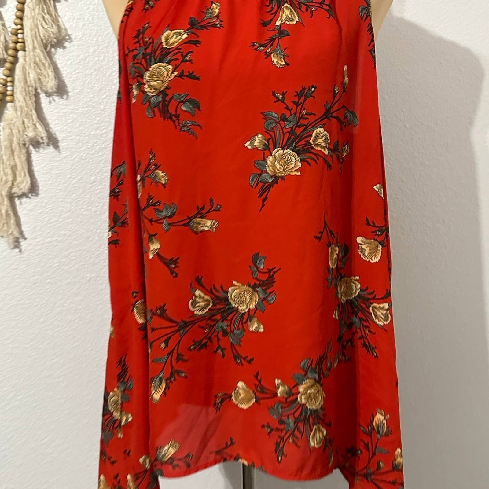 Other Torrid Georgette High Neck Tank Size L / US 10 / IT 46 - 3 Thumbnail