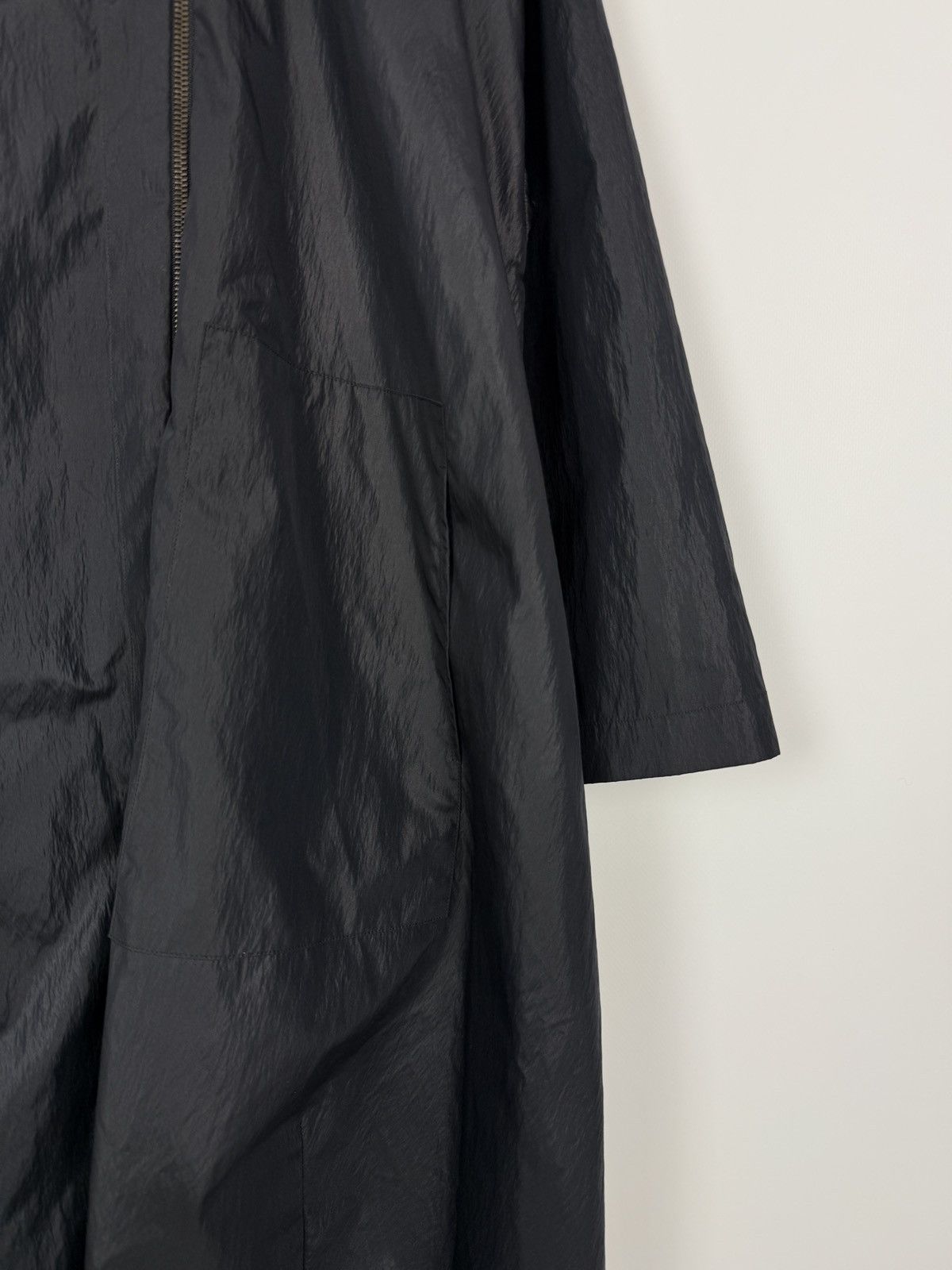 Other Manuelle Guibal Paris Assymetric Zip Hooded Rain Coat Size M / US 6-8 / IT 42-44 - 10 Thumbnail