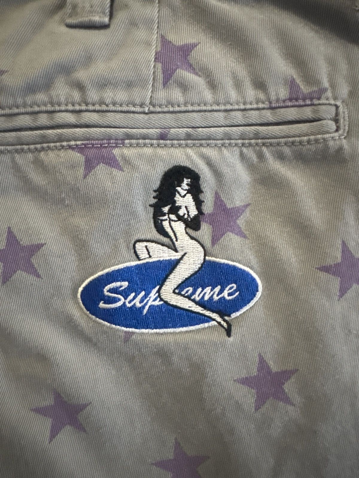 Supreme Supreme Star Chino Pants Size US 30 / EU 46 - 2 Thumbnail