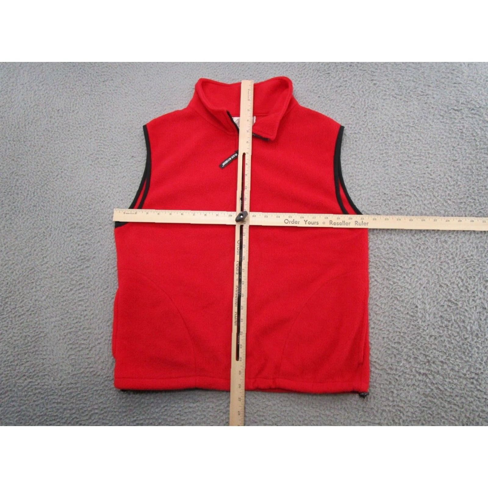 Vintage VINTAGE Black Mountain Vest Red Full Zip USA Made Hiking Outdoors Size Small Size US S / EU 44-46 / 1 - 4 Thumbnail