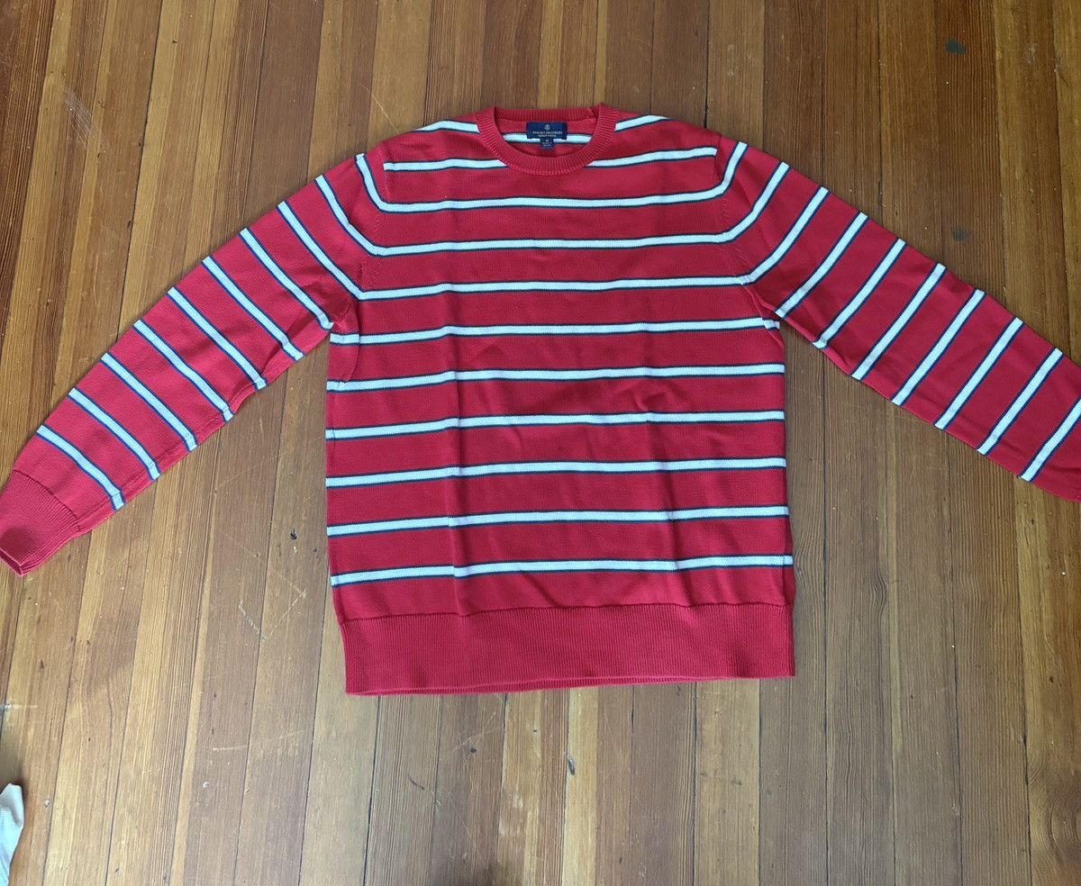 Brooks Brothers Brooks Brothers striped red sweater Size US M / EU 48-50 / 2 - 1 Thumbnail