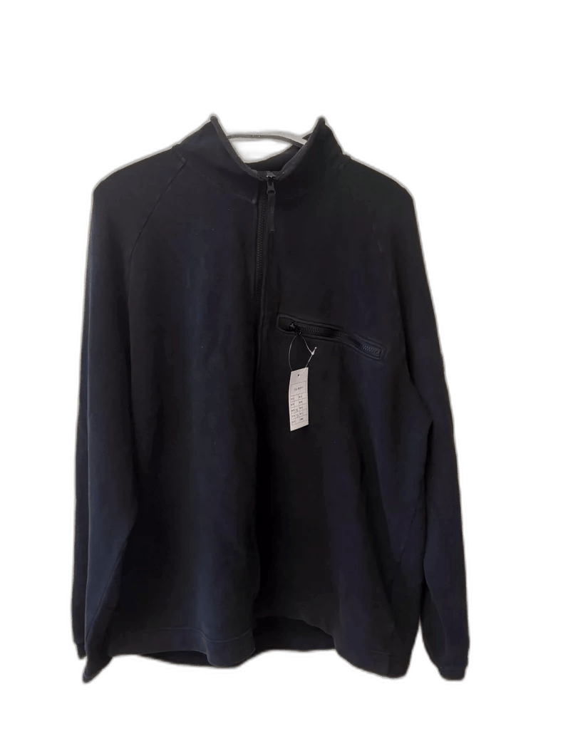 Stone Island Stone Island Black Logo Zip Up Jacket -2506 Size US XXL / EU 58 / 5 - 1 Thumbnail