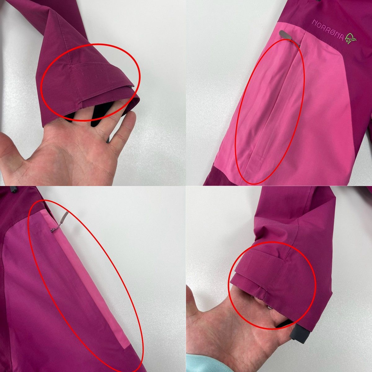 Norrona Norrona Narvik Gore-Tex 2L Ski Jacket Magentic Women’s GTX Size XS / US 0-2 / IT 36-38 - 12 Thumbnail