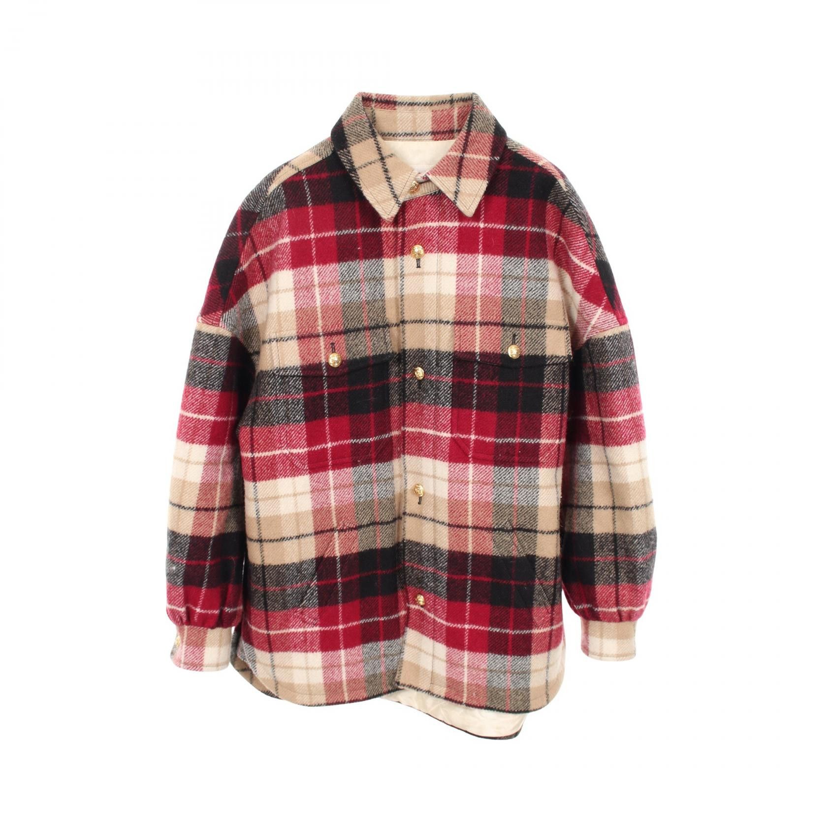 Celine Celine CELINE Wool Jacket Textile Outerwear 2W758347S DUTY FREE for USA Size ONE SIZE - 1 Thumbnail