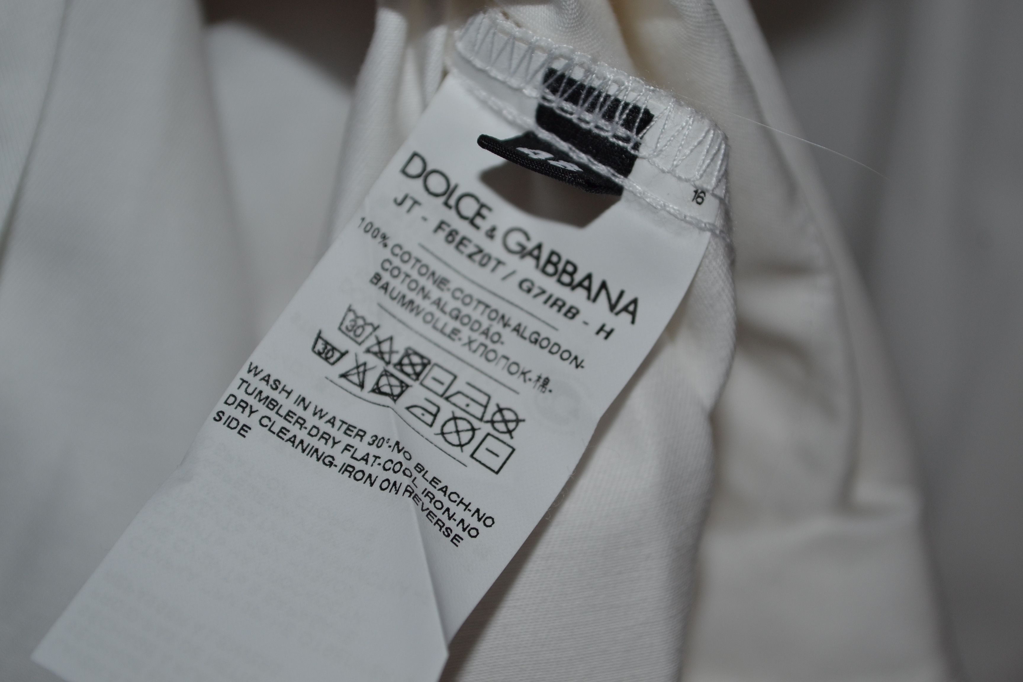 Dolce & Gabbana Dolce & Gabbana Lab Coat White Cotton Jacket Staff 48 M Size Size M / US 6-8 / IT 42-44 - 10 Thumbnail