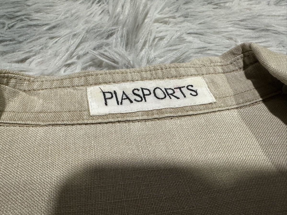 Japanese Brand 🔥Vintage Pia Sports Barvarian Shirt Beaded Embroidered Size US XL / EU 56 / 4 - 5 Thumbnail