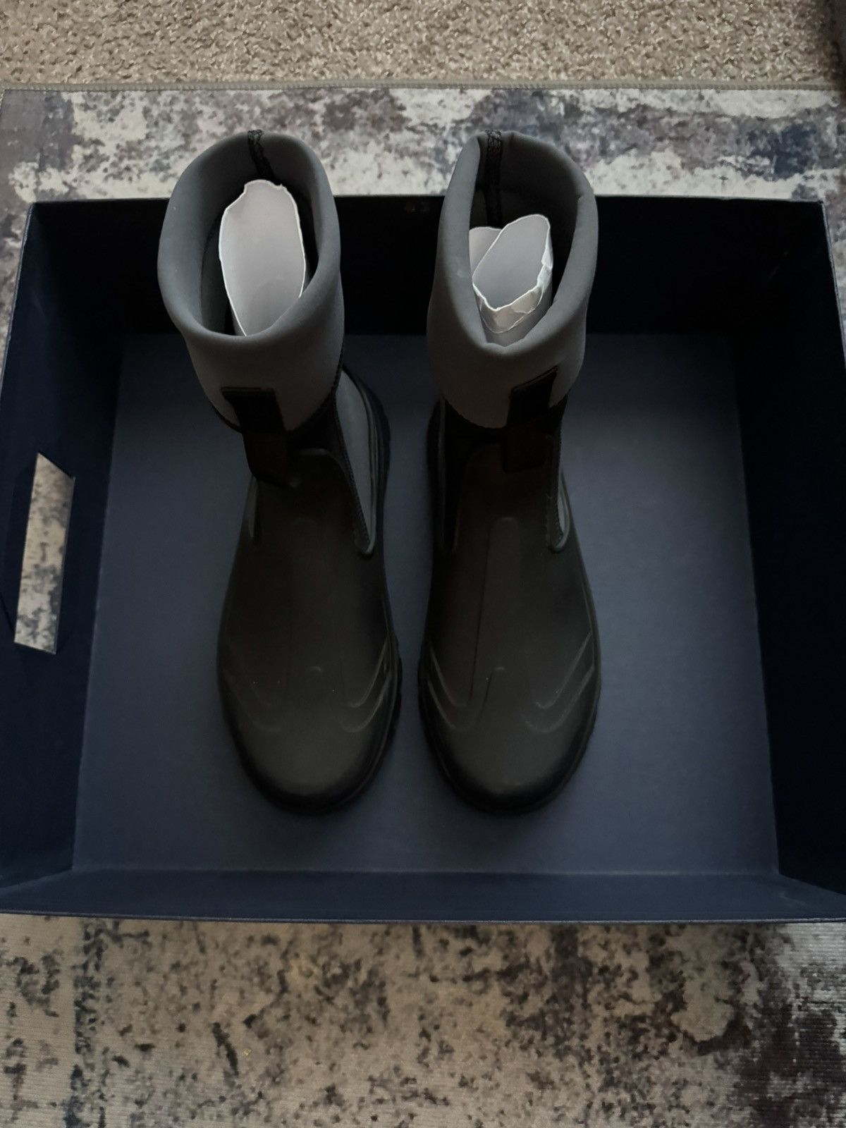 Dior Dior M-Garden Neoprene Boots Size US 7 / EU 40 - 4 Thumbnail