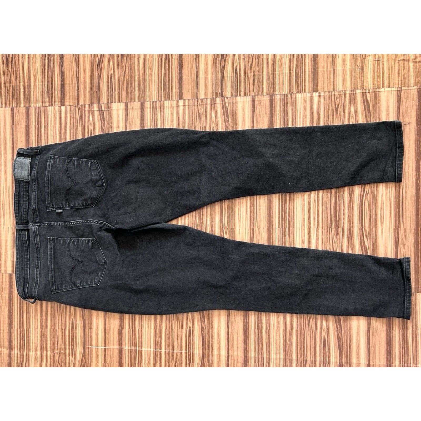 Levi's Levi's 721 High Rise Skinny Black Denim Jeans Stretch Women's Size 33 in 28" Inseam Regular Fit 5-Pocket-Design Jeans Battery? (ignore) Size 24" / US 00 / IT 34 - 2 Thumbnail