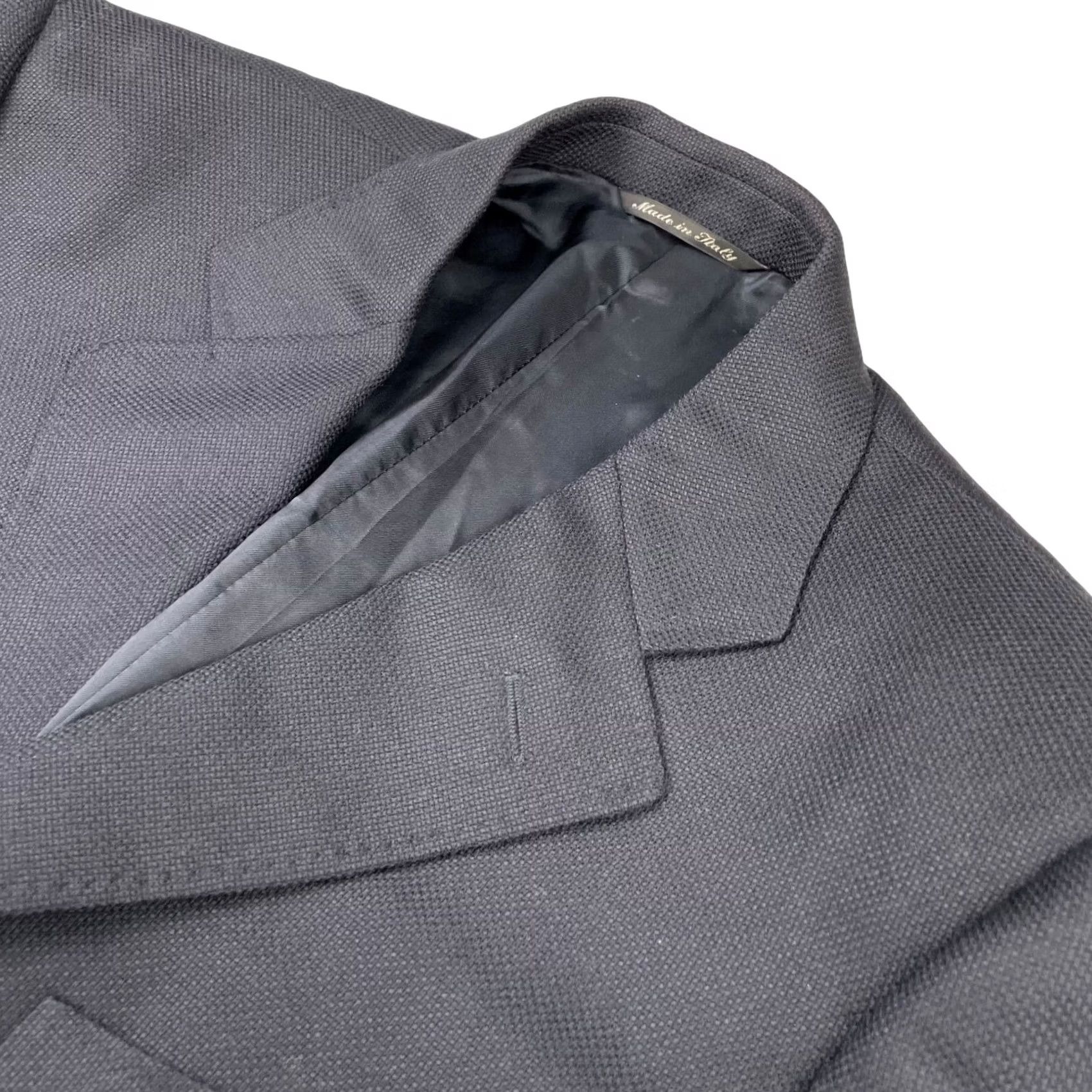 Canali Canali Men's Blazer Blue 3-Button Knit Wool 100% Italy 38R US 48 EU Size 38R - 2 Thumbnail