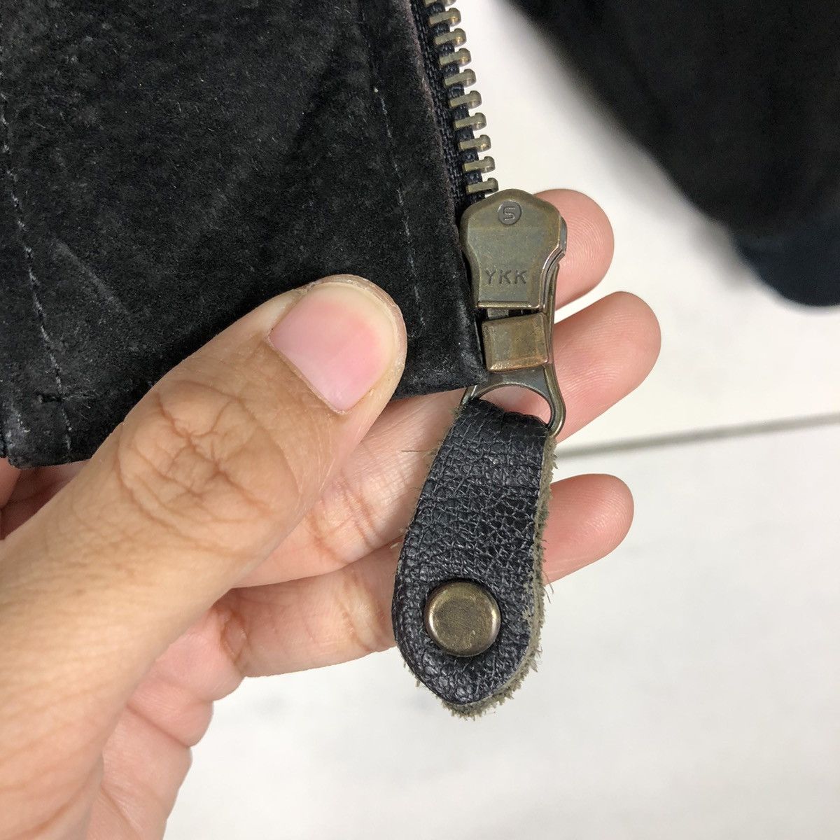 Japanese Brand 🔥Vintage Genuine Leather Jacket Biker Bugle Usa Made Size US M / EU 48-50 / 2 - 17 Thumbnail
