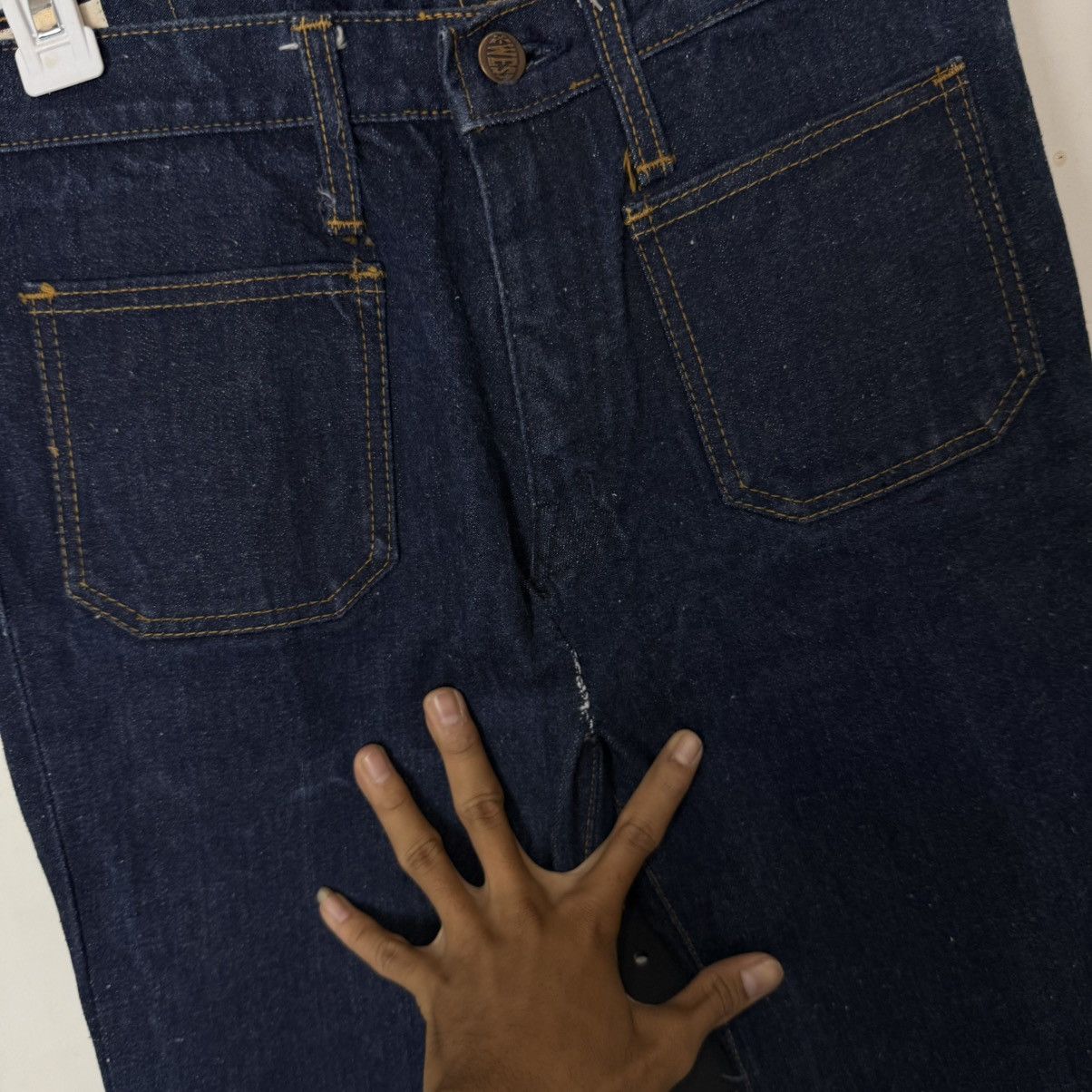 Japanese Brand Vintage x-west canton denim jeans pants Size US 29 - 7 Thumbnail